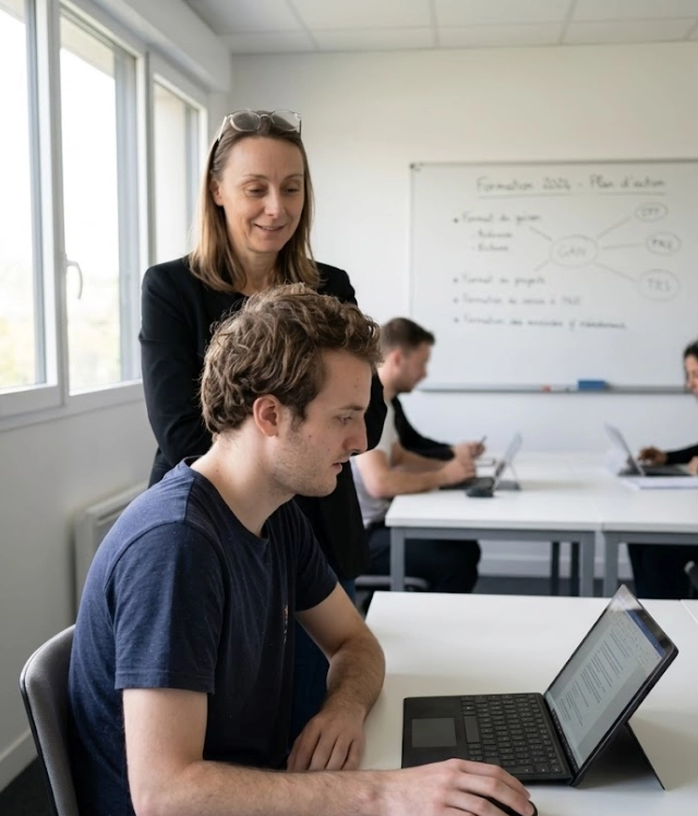 Séance individuelle de coaching en formation retour à l'emploi – La Formaterie Seine-et-Marne